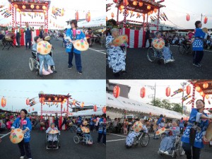 入所者･職員花笠音頭